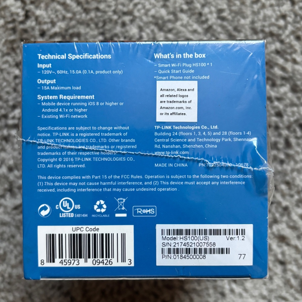 TP-Link Smart Wi-Fi Plug NWT - Picture 6 of 6